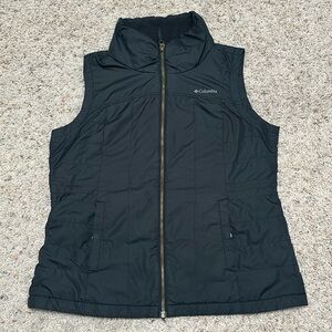 Columbia Vest Size Large Dark Grey/Black